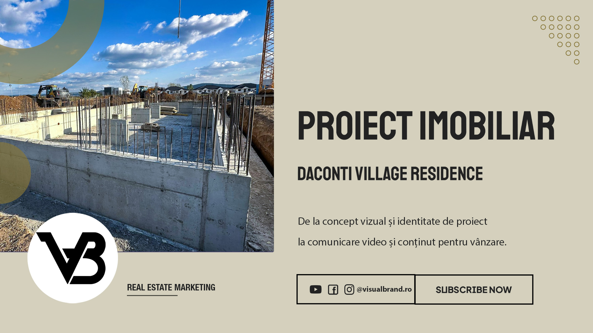 marketing imobiliar Oradea – VisualBrand proiect comunicare dezvoltatori
