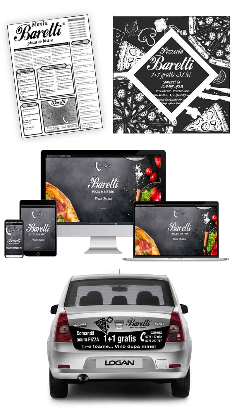 Baretti oradea - Branding