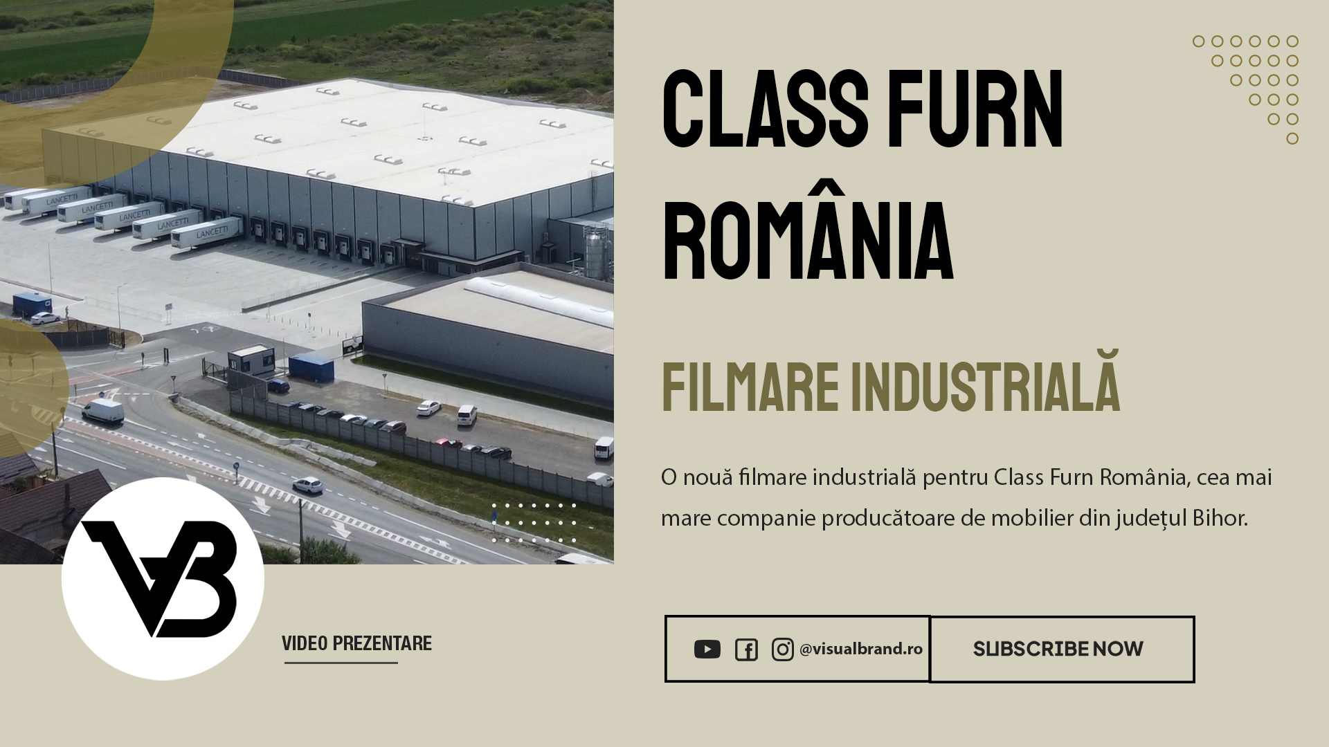 Filmare industrială Oradea