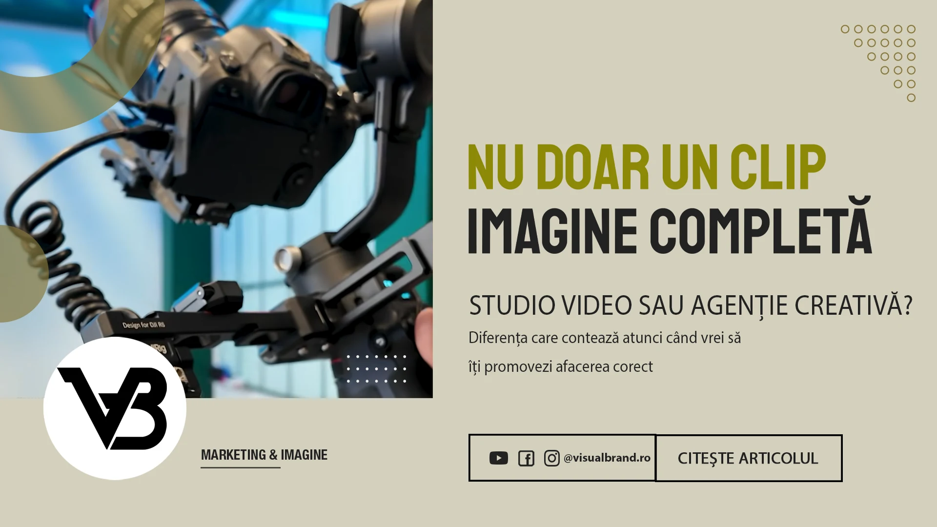 Studio video sau agenție creativă în Oradea pentru promovarea afacerii